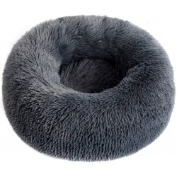 Super Soft Pet Bed Kennel Round Cat Mat Warm Sleep Bag Long Plush Dog Puppy Cushion Mat Portable Pets Supplies Dropping Product